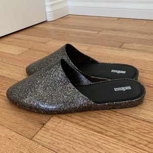 MELISSA GLITTER MULES